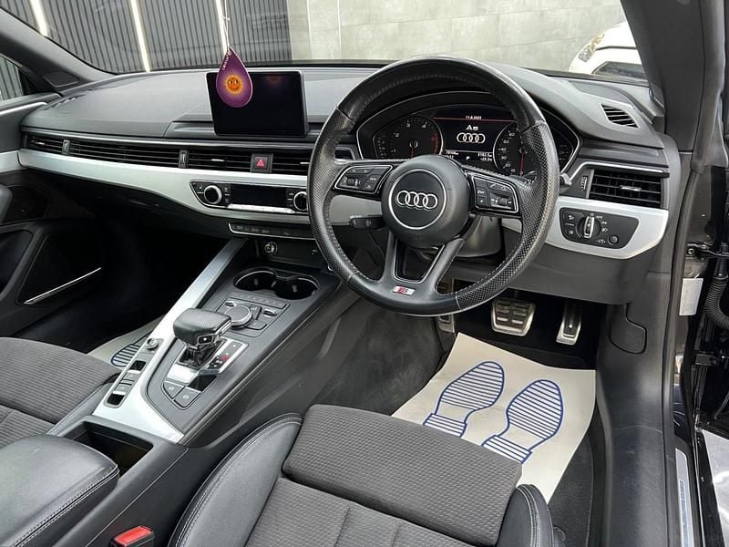 Used Audi A5 Cabriolet S-Line 190 HP (139 kW) 2018 Black Cabriolet
