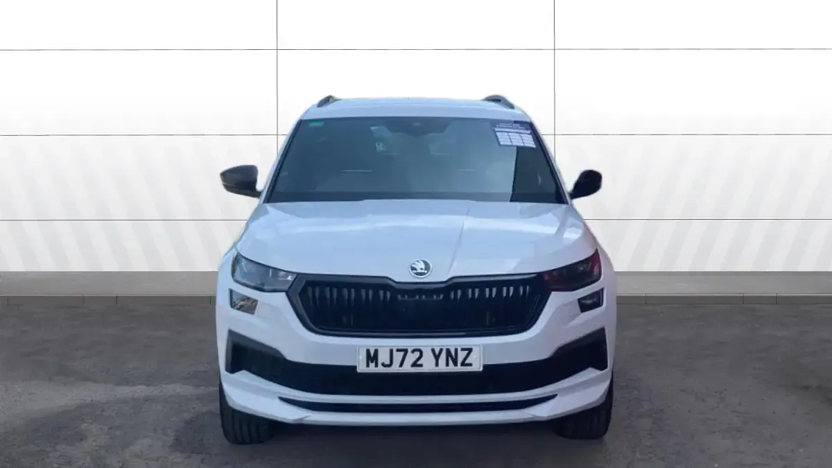 Used Skoda Kodiaq SportLine 150 HP (110 kW) 2022 White SUV