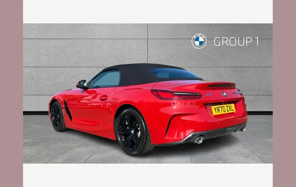 Used BMW Z4 M Sport 194 HP (142 kW) 2020 Red Cabriolet