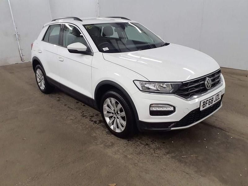 Used VW T-Roc Edition 115 HP (84 kW) 2018 White SUV