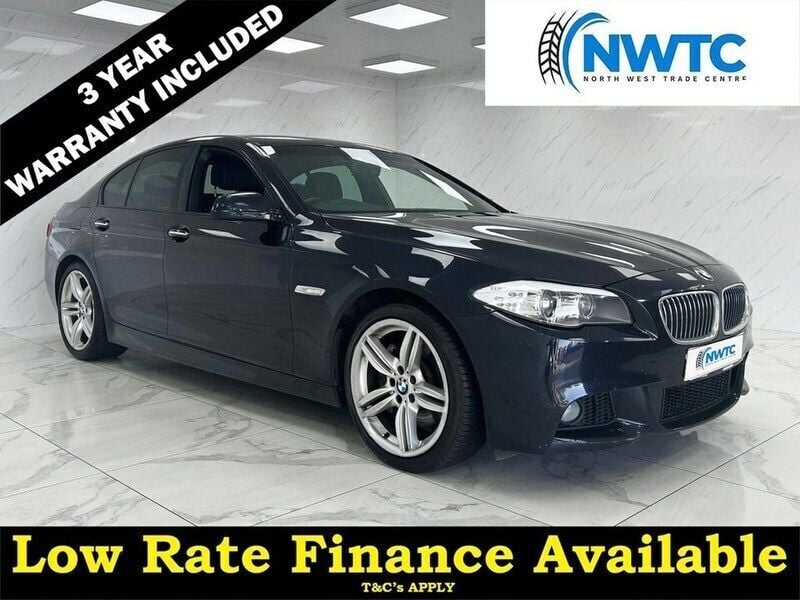 Black Used 2013 BMW 525 M Sport Sedan | £6,595 - Image 1/4