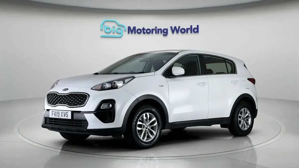 Begagnad Kia Sportage 177 HK (130 kW) 2019 Vit SUV