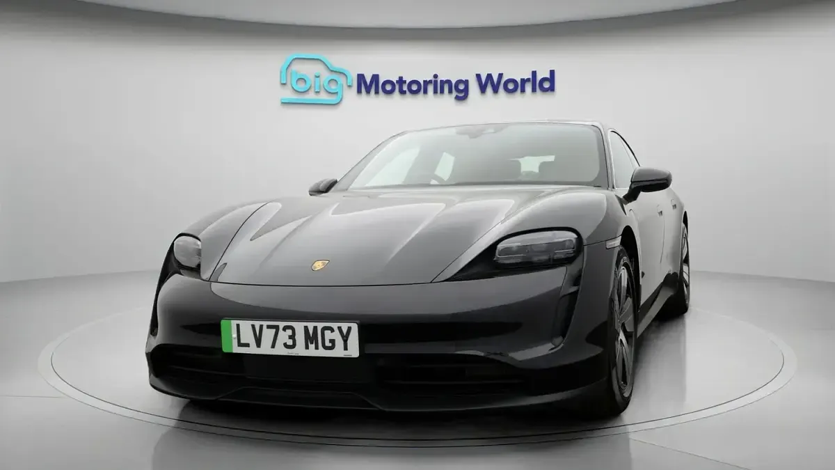 Used Porsche Taycan 4S 2023 Black Sedan