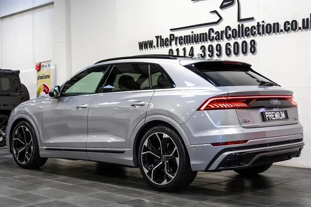 Used Audi Q8 S-Line 286 HP (210 kW) 2020 Silver SUV