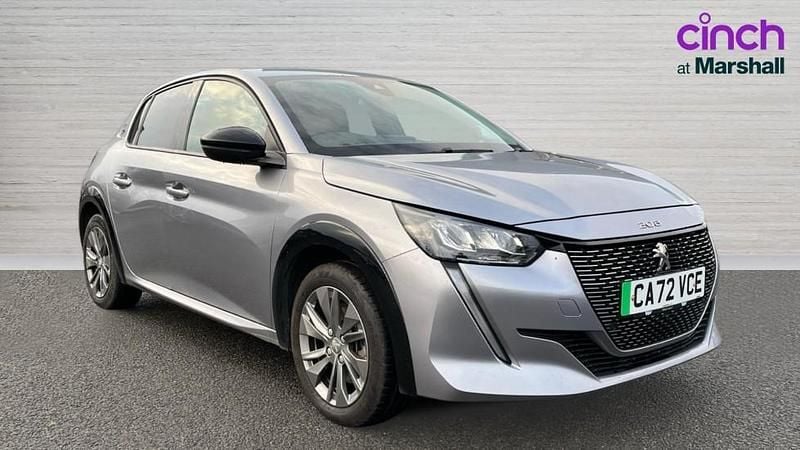 Used Peugeot e-208 Allure+ 100 kW (136 HP) 2022 Grey Hatchback