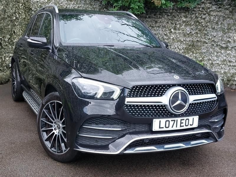 Black Used 2022 Mercedes GLE350 AMG Line Premium SUV | £38,998 (Fair price) - Image 1/4