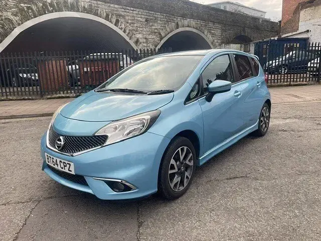 Used Nissan Note Acenta Premium 98 HP (72 kW) 2014 Blue Hatchback