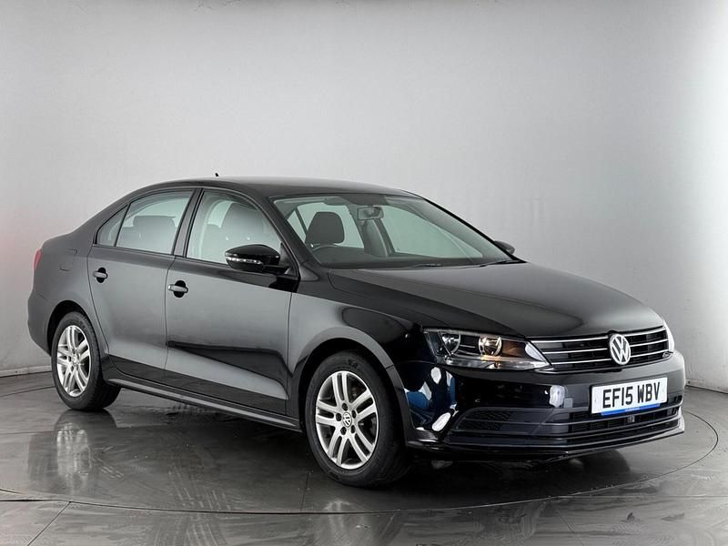 Used VW Jetta SE 150 HP (110 kW) 2015 Black Sedan