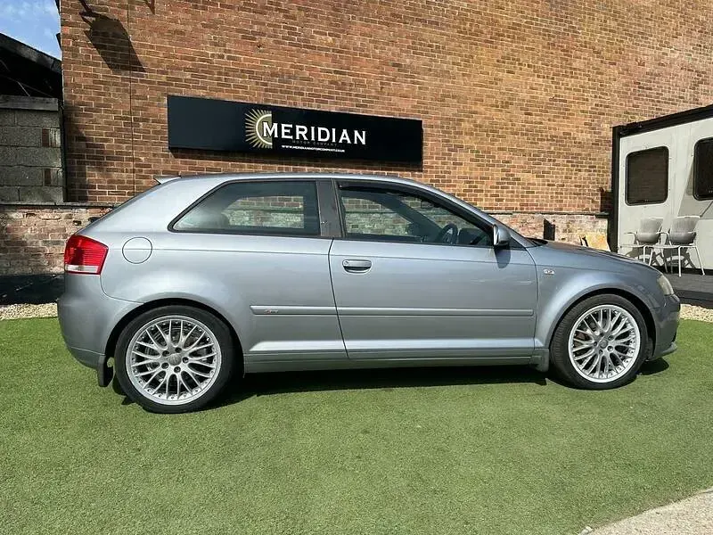 Used Audi A3 S-Line 2007 Silver Hatchback