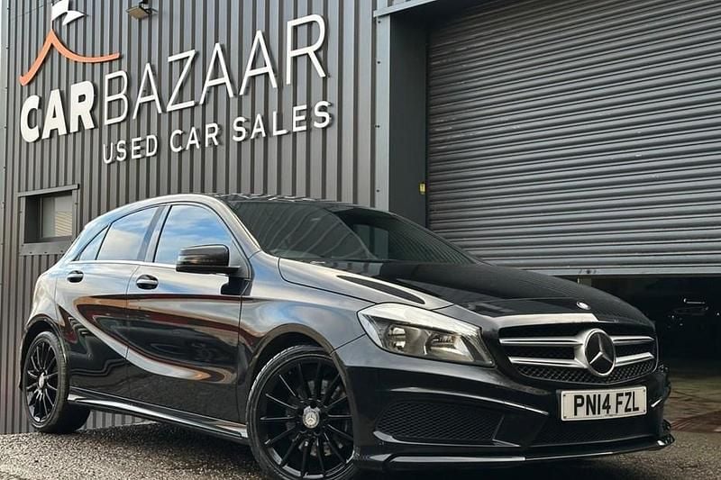 Black Used 2014 Mercedes A250 AMG Hatchback | £7,991 (Good price) - Image 1/1