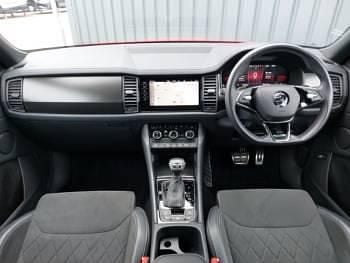 Used Skoda Kodiaq SportLine 150 HP (110 kW) 2023 Red SUV