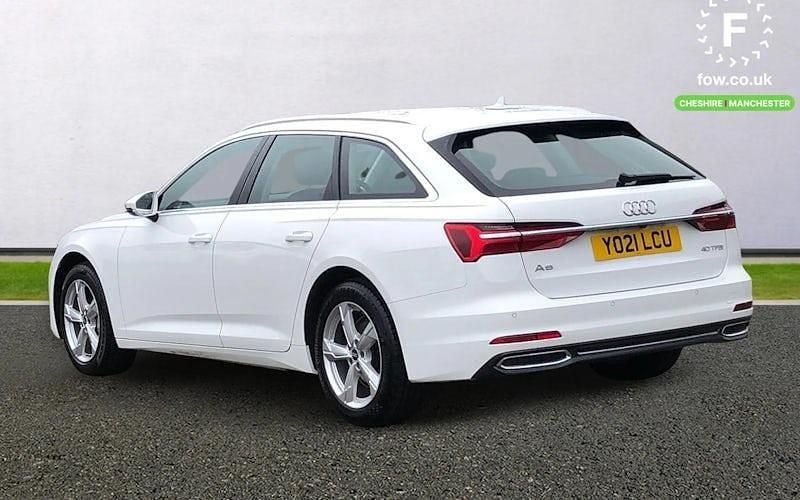 Used Audi A6 Sport 224 HP (164 kW) 2021 White Estate