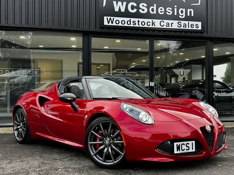 Red Used 2017 Alfa Romeo 4C Cabriolet | £44,990 - Image 1/4