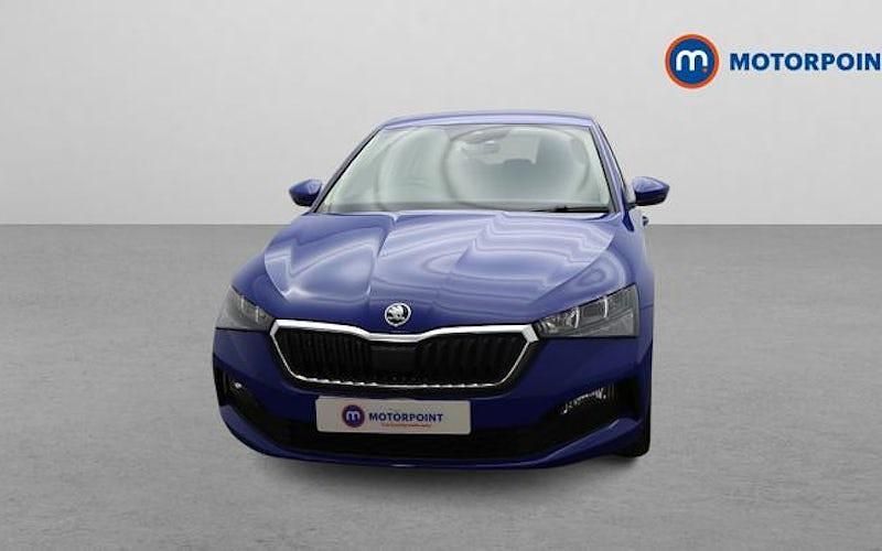 Used Skoda Scala SE 95 HP (69 kW) 2023 Blue Hatchback