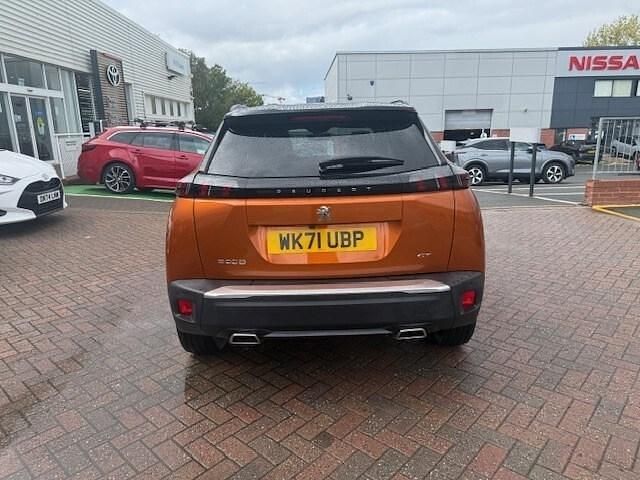 Begagnad Peugeot 2008 GTi 2021 Orange SUV