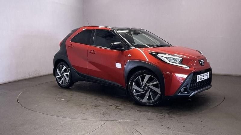 Red Used 2022 Toyota Aygo Hatchback | £13,799 (Fair price) - Image 1/4