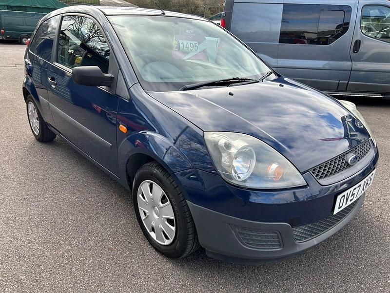 Used Ford Fiesta 2008 Blue Van