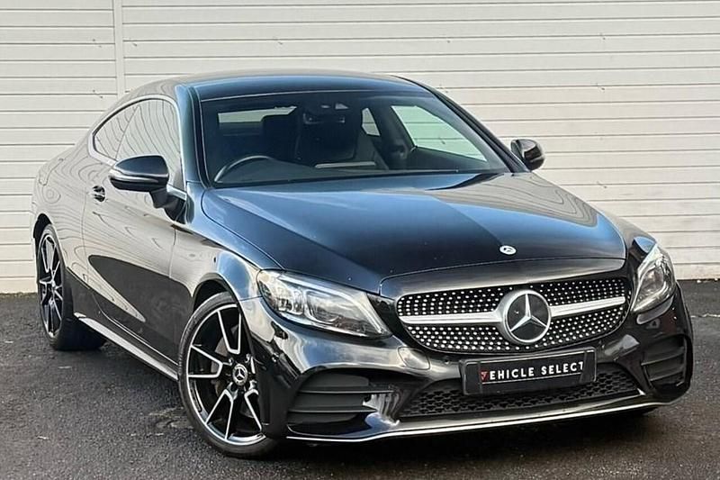 Black Used 2020 Mercedes C300 AMG Line Premium Coupe | £18,490 (Fair price) - Image 1/1