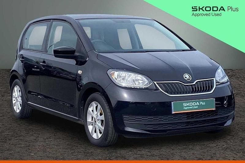 Used Skoda Citigo 44 HP (32 kW) 2019 Deep black pearlescent Hatchback