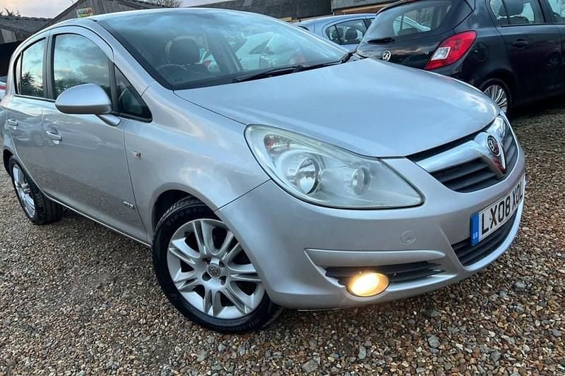 Silver Used 2008 Vauxhall Corsa Design Edition Hatchback | £2,999 (A bit pricey) - Image 1/1