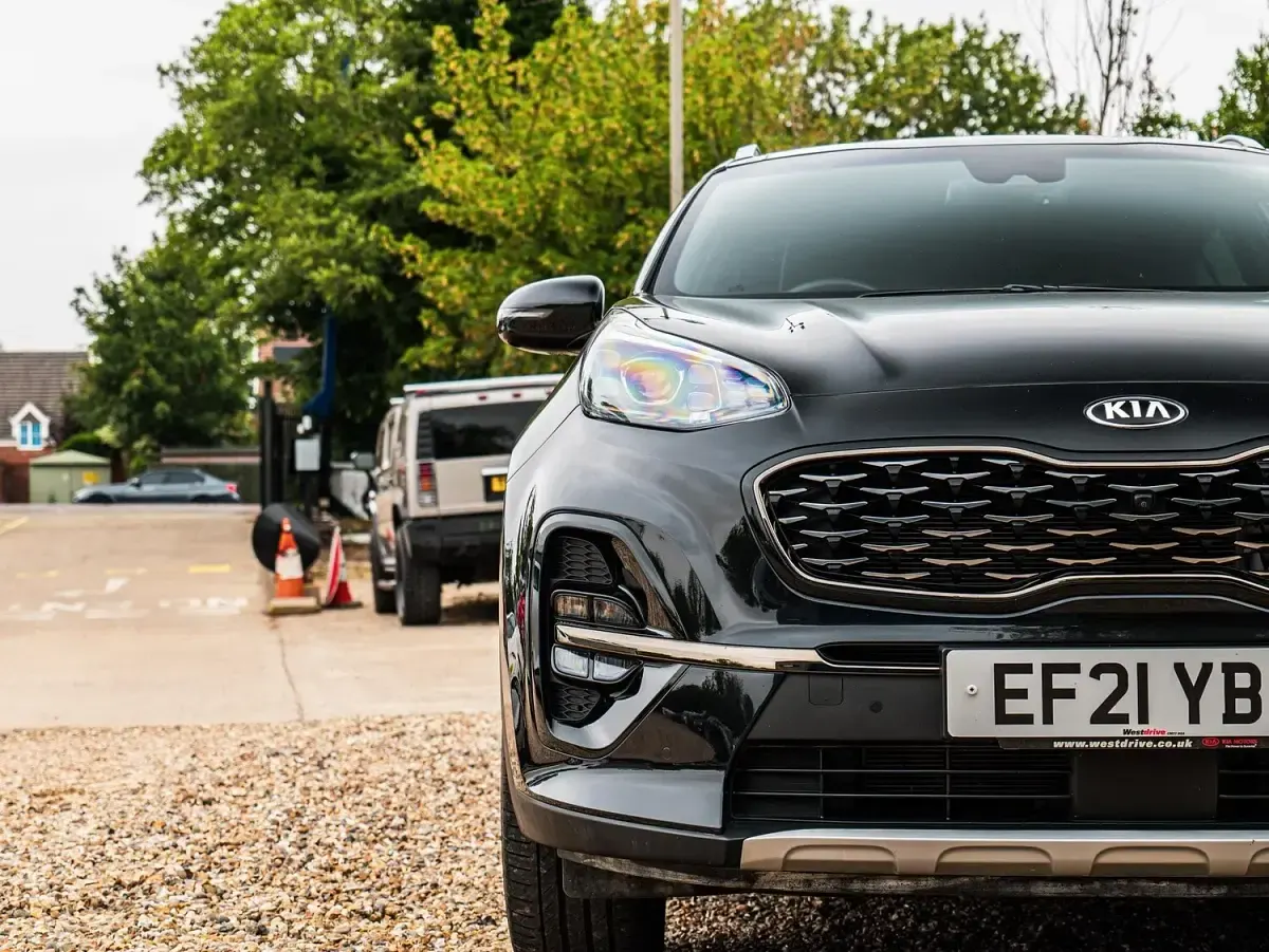 Used Kia Sportage GT-Line S 136 HP (100 kW) 2021 Black SUV