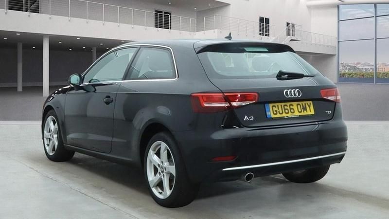 Used Audi A3 Sport 110 HP (80 kW) 2016 Phantom black Hatchback