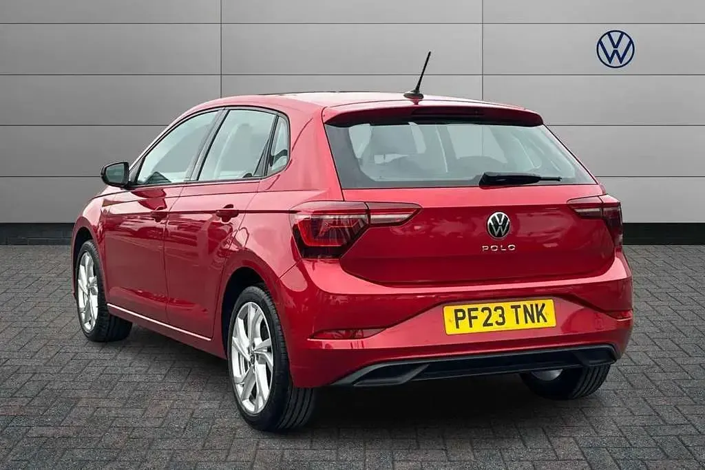 Used VW Polo Style 95 HP (69 kW) 2023 Red Hatchback