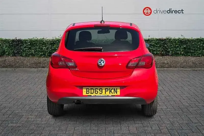 Used Vauxhall Corsa 75 HP (55 kW) 2019 Red Hatchback