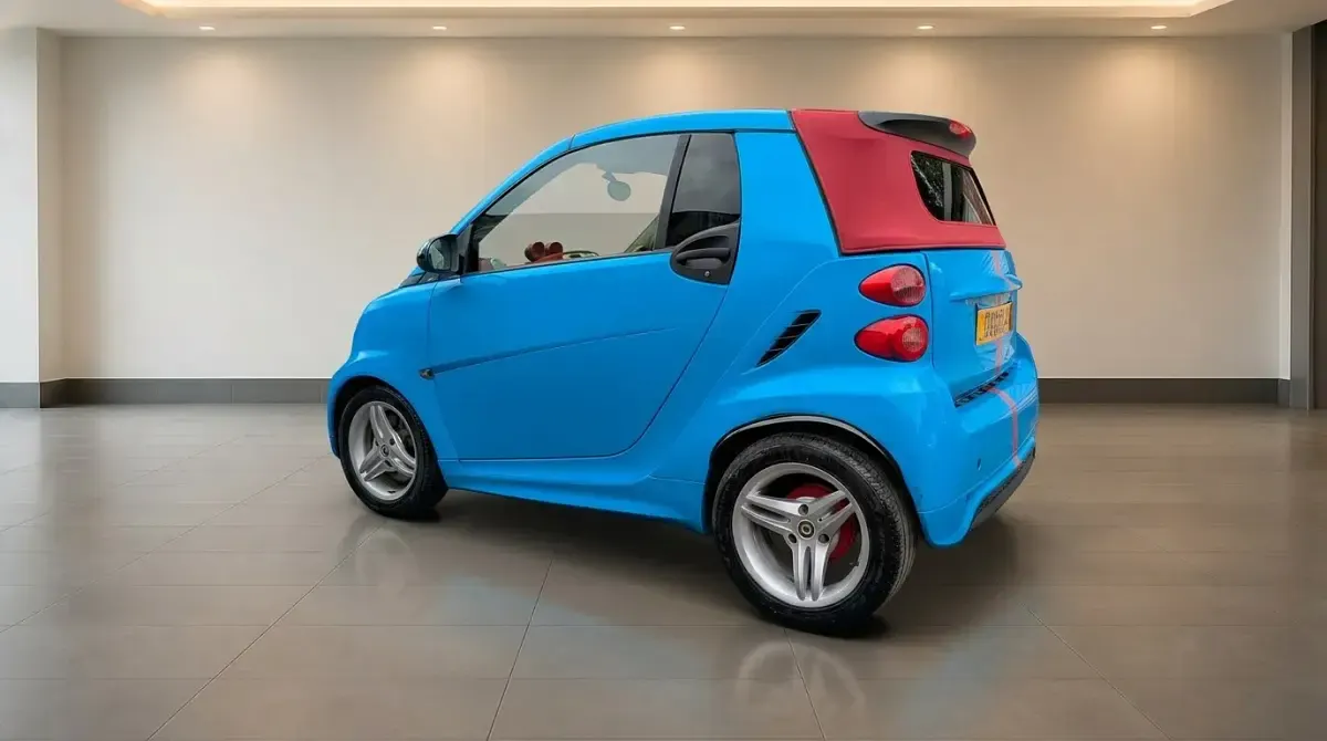 Used Smart ForTwo Cabrio Passion 71 HP (52 kW) 2013 Black Cabriolet