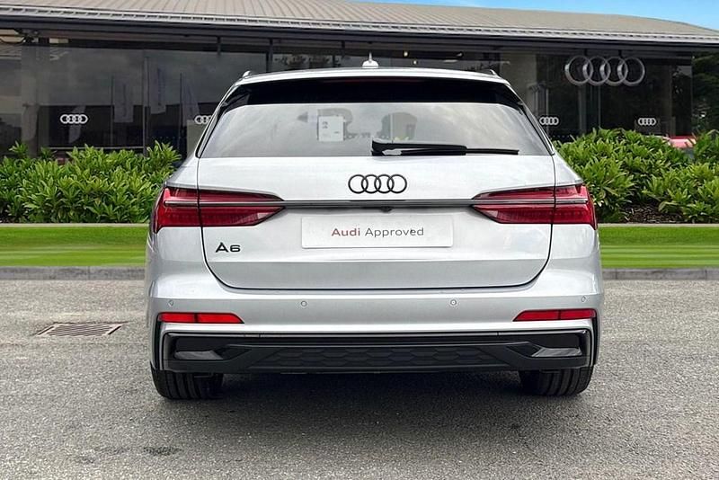 Used Audi A6 Black Edition 204 HP (150 kW) 2025 Silver Estate