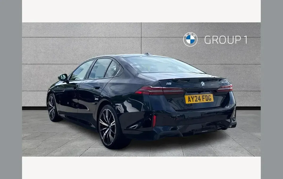 Used BMW i5 M Sport 250 kW (340 HP) 2024 Black Sedan