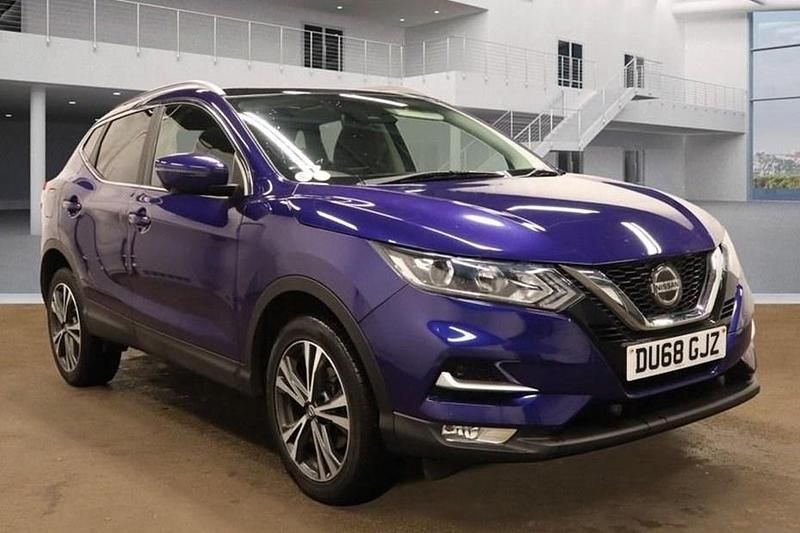Blue Used 2018 Nissan Qashqai N-Connecta SUV | £9,490 (Good price) - Image 1/1