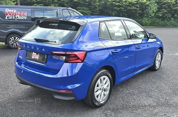 Used Skoda Fabia Comfort 2022 Blue Hatchback