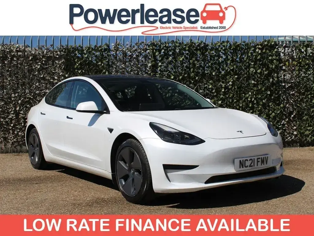 Used Tesla Model 3 Standard Range 208 kW (283 HP) 2021 White Sedan