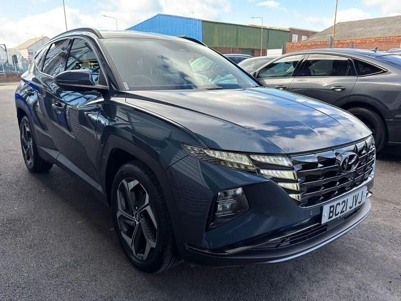 Used Hyundai Tucson Premium 2021 Blue SUV