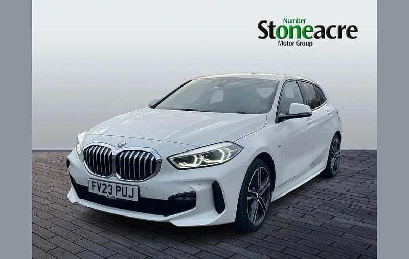 Used BMW 118 M Sport 134 HP (98 kW) 2023 White Hatchback