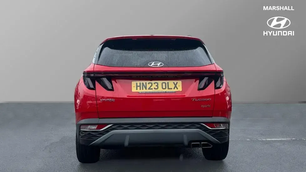Used Hyundai Tucson Premium 230 HP (169 kW) 2023 Engine red SUV