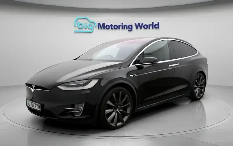 Used Tesla Model X Long Range AWD 397 kW (541 HP) 2020 Black SUV