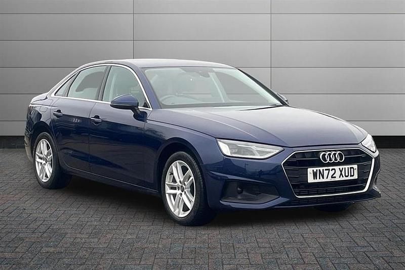 Navarra blue Used 2022 Audi A4 Design Sedan | £19,650 (Super price) - Image 1/4