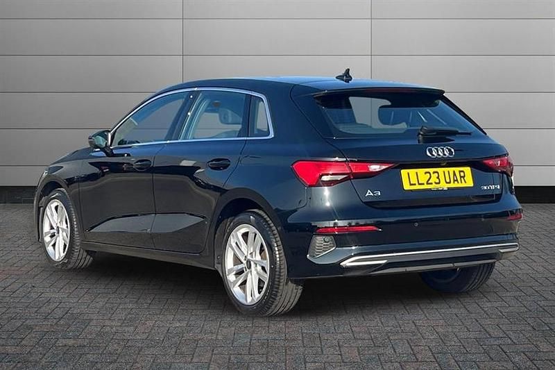 Used Audi A3 Comfort 110 HP (80 kW) 2023 Brilliant black Sedan