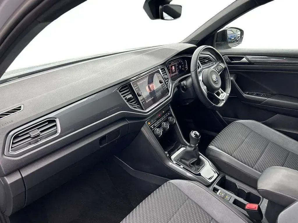 Used VW T-Roc R-line 150 HP (110 kW) 2022 Silver SUV