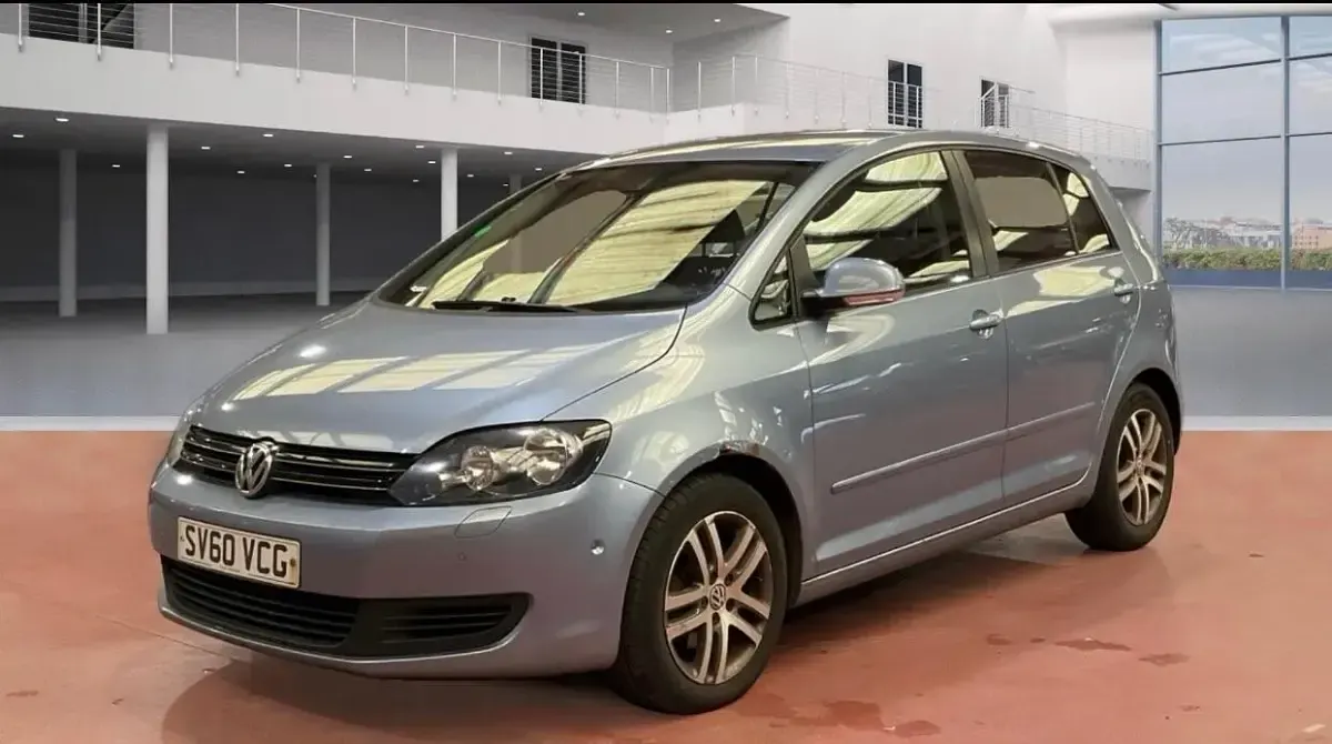 Used VW Golf VI SE 105 HP (77 kW) 2010 Blue Hatchback