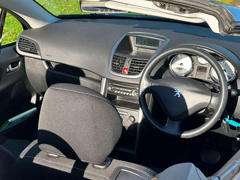 Used Peugeot 207 CC Sport 2011 Blue Cabriolet