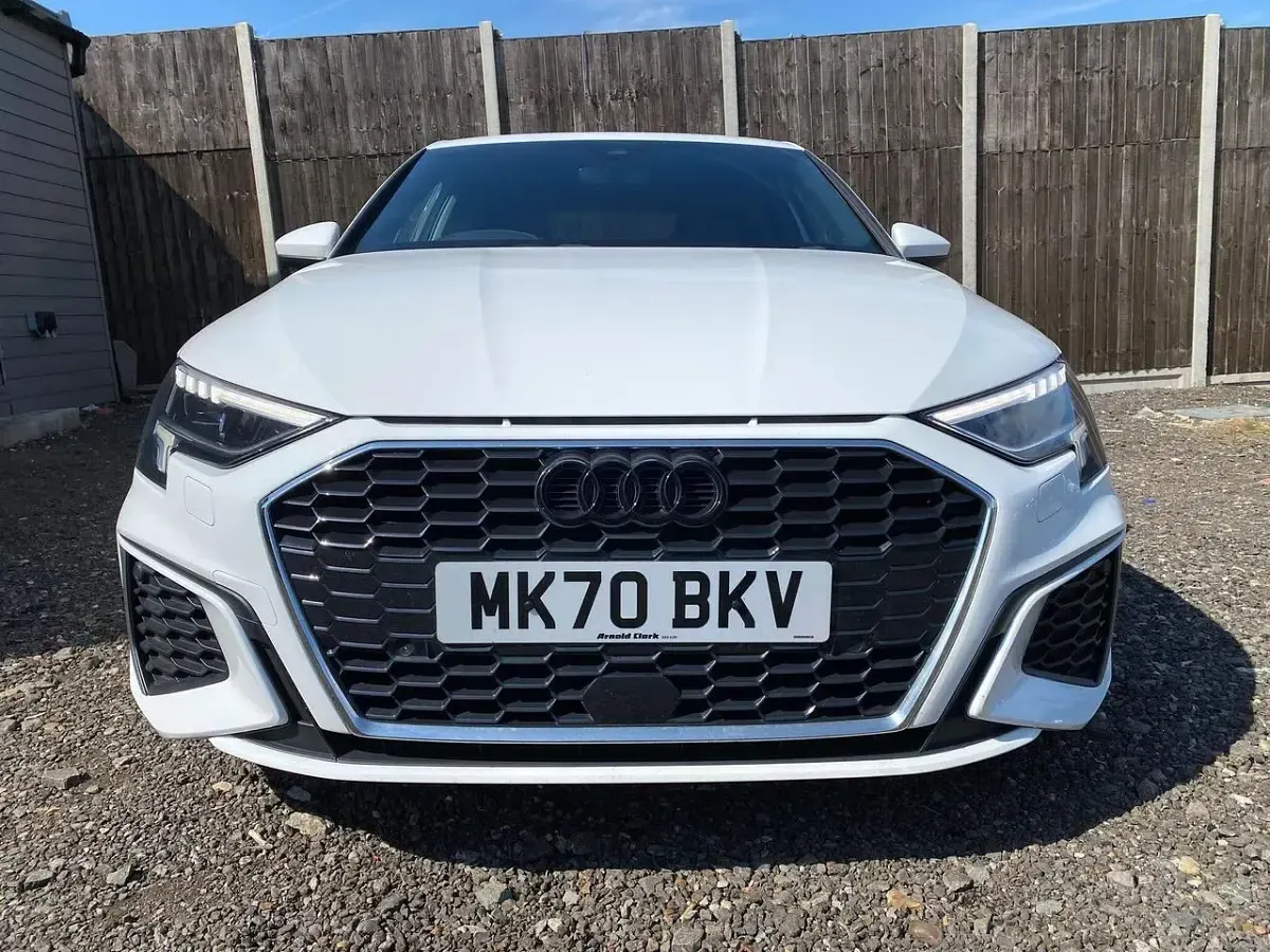 Used Audi A3 S-Line 2020 White Sedan