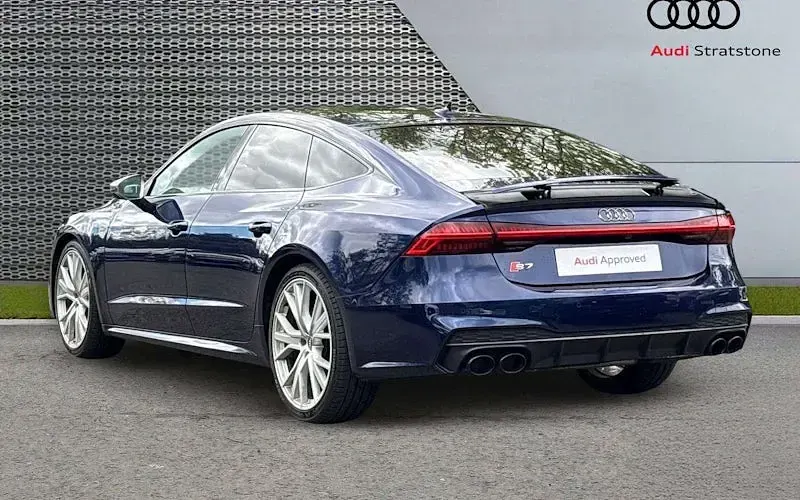Used Audi S7 Sportback 349 HP (256 kW) 2020 Blue Hatchback