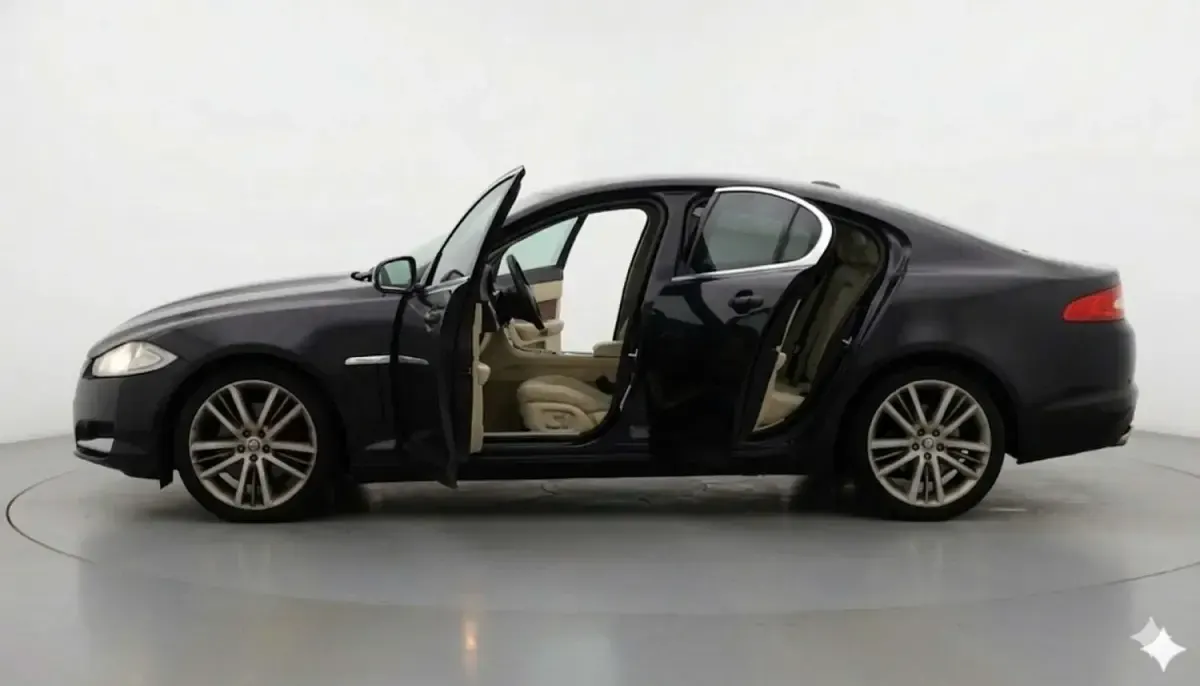 Usado Jaguar XF Portfolio 2011 Preto Sedan