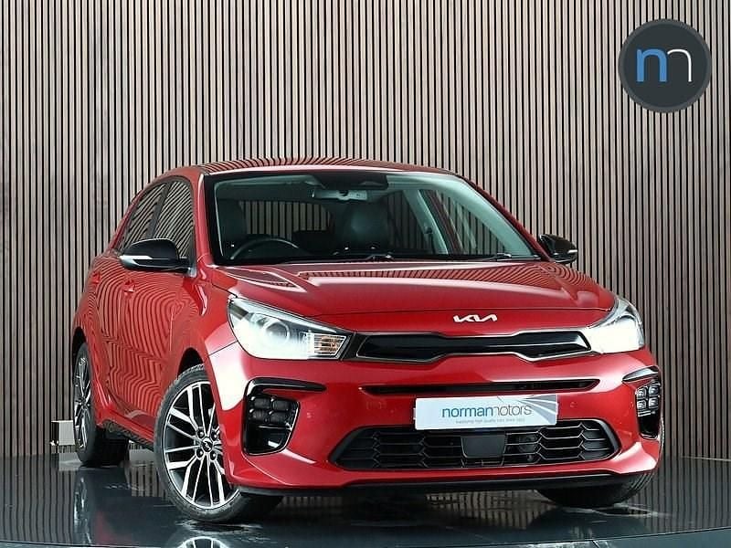 Used Kia Rio GT-Line S 118 HP (86 kW) 2021 Red Hatchback