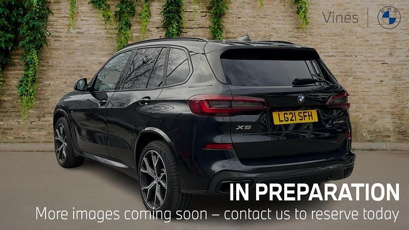 Used BMW X5 M Sport 389 HP (286 kW) 2021 Black SUV