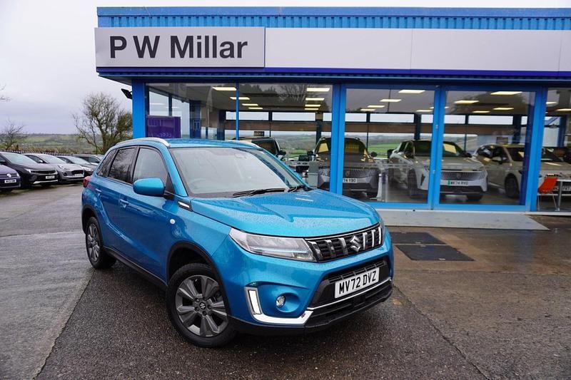 Turquoise Used 2022 Suzuki Vitara SZ-T Hatchback | £14,699 (Good price) - Image 1/4
