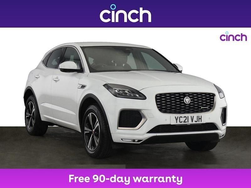 White Used 2021 Jaguar E-Pace R-Dynamic SUV | £23,749 (Good price) - Image 1/3